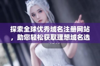 探索全球優(yōu)秀域名注冊網(wǎng)站，助您輕松獲取理想域名選擇