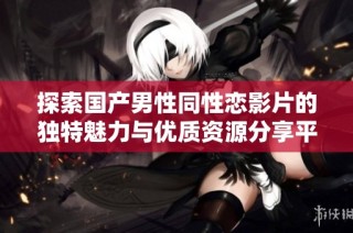 探索國產男性同性戀影片的獨特魅力與優質資源分享平臺