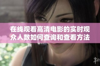在線觀看高清電影的實(shí)時(shí)觀眾人數(shù)如何查詢(xún)和查看方法介紹
