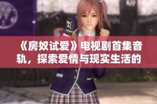 《房奴試愛》電視劇首集音軌，探索愛情與現實生活的糾葛與挑戰
