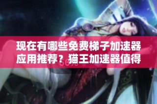 現在有哪些免費梯子加速器應用推薦？貓王加速器值得嘗試嗎？