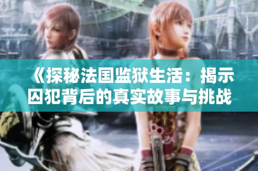 《探秘法國(guó)監(jiān)獄生活：揭示囚犯背后的真實(shí)故事與挑戰(zhàn)》
