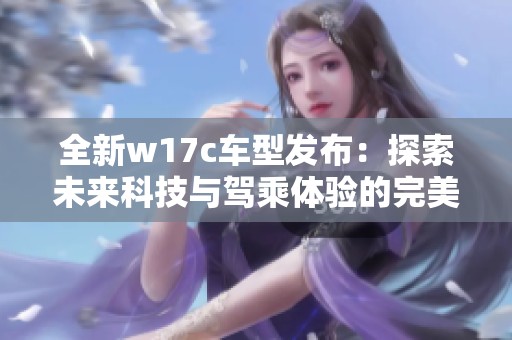 全新w17c車型發(fā)布：探索未來科技與駕乘體驗的完美結(jié)合