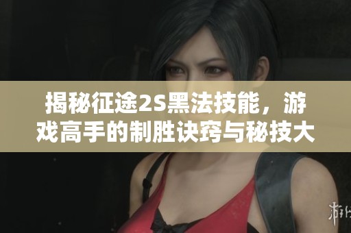 揭秘征途2S黑法技能，游戲高手的制勝訣竅與秘技大曝光