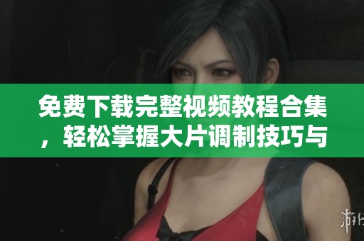 免費下載完整視頻教程合集，輕松掌握大片調制技巧與制作方法