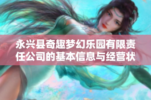 永興縣奇趣夢幻樂園有限責(zé)任公司的基本信息與經(jīng)營狀況分析報告