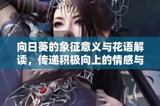 向日葵的象征意義與花語解讀，傳遞積極向上的情感與希望