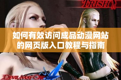 如何有效訪問成品動(dòng)漫網(wǎng)站的網(wǎng)頁(yè)版入口教程與指南