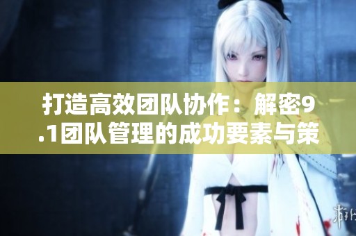打造高效團隊協(xié)作：解密9.1團隊管理的成功要素與策略