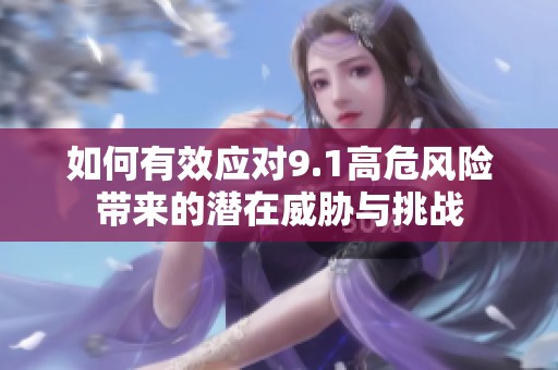 如何有效應對9.1高危風險帶來的潛在威脅與挑戰